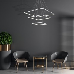 NIX WHITE 117W LED PENDANT LAMP NIX WHITE 117W LED PENDANT LAMP