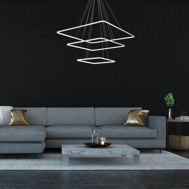 NIX WHITE 117W LED PENDANT LAMP NIX WHITE 117W LED PENDANT LAMP