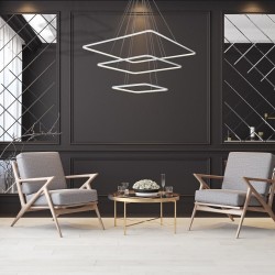 NIX WHITE 117W LED PENDANT LAMP NIX WHITE 117W LED PENDANT LAMP