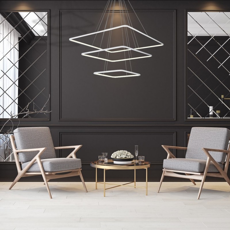 NIX WHITE 117W LED PENDANT LAMP NIX WHITE 117W LED PENDANT LAMP