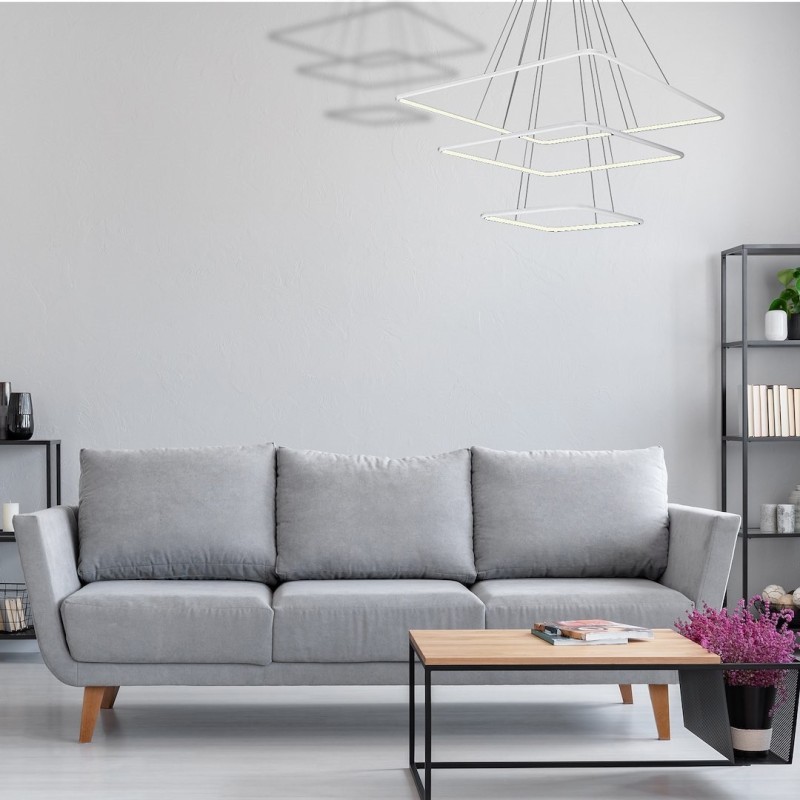 NIX WHITE 117W LED PENDANT LAMP NIX WHITE 117W LED PENDANT LAMP