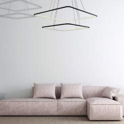 NIX BLACK 50W LED PENDANT LAMP NIX BLACK 50W LED PENDANT LAMP