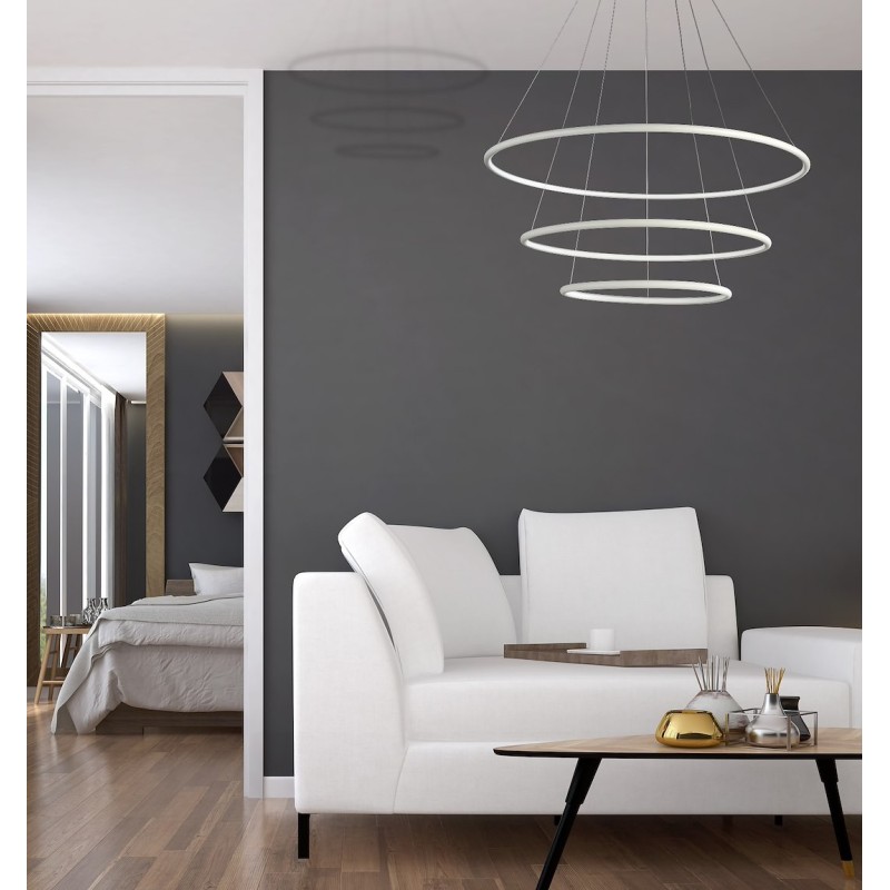 Lampa Wisząca Orion Biały 99W LED Lampa Wisząca Orion Biały 99W LED