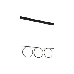 HÄNGELEUCHTE LOOP SCHWARZ 60W LED