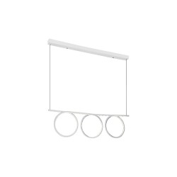 HÄNGELEUCHTE LOOP WEISS 60W LED