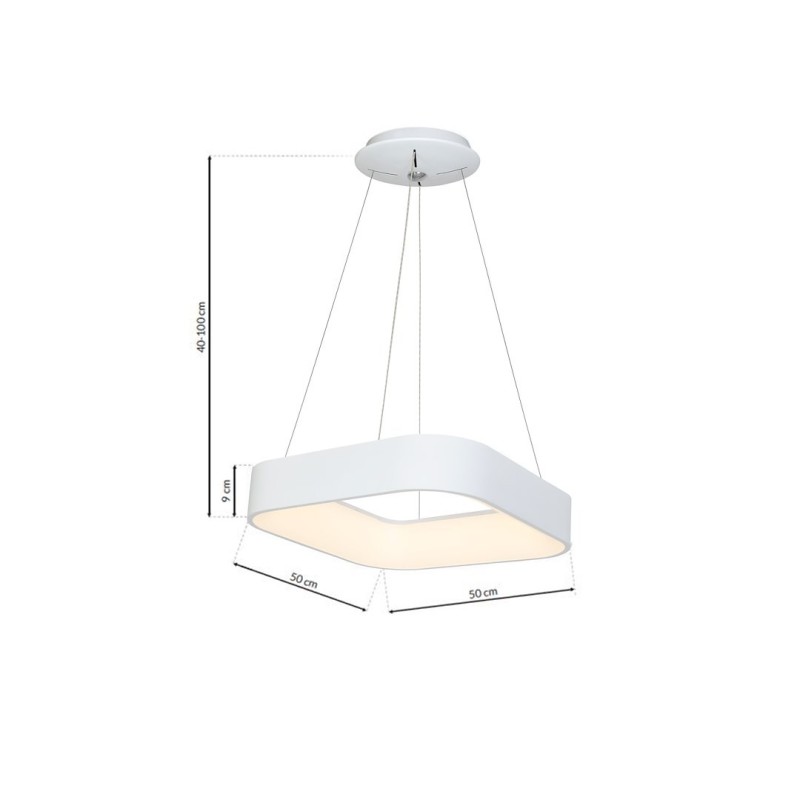 ПІДВІСНИЙ СВІТИЛЬНИК ASTRO WHITE 40W LED 3000K-4000K ПІДВІСНИЙ СВІТИЛЬНИК ASTRO WHITE 40W LED 3000K-4000K