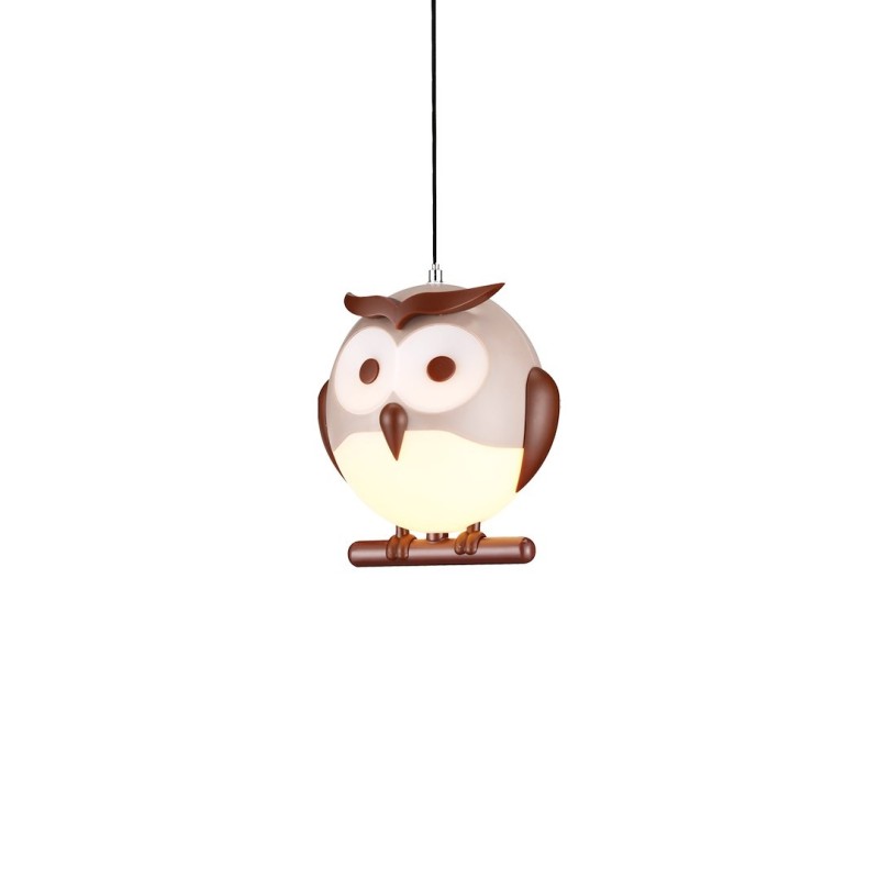 LÁMPARA COLGANTE OWL 1XE14 LED LÁMPARA COLGANTE OWL 1XE14 LED