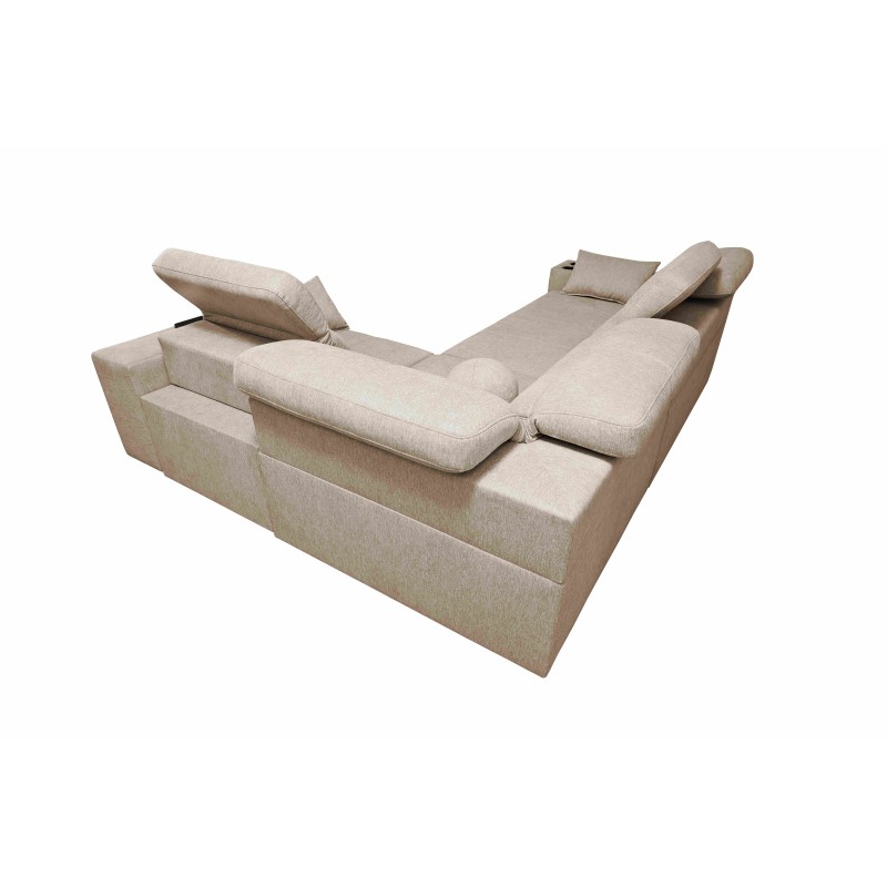 Narożnik Milano II Mix z funkcją spania i relax Plecionka, Verita 28 Narożnik Milano II Mix z funkcją spania i relax Plecionka, Verita 28