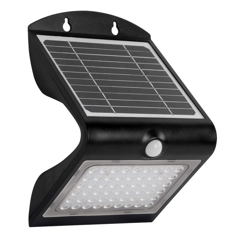 Solarleuchte Schmetterling 3,2W Schwarz