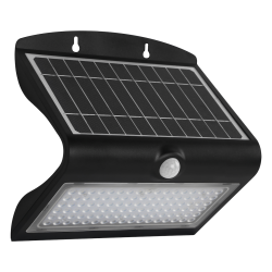 Solarleuchte Schmetterling 6,8W Schwarz