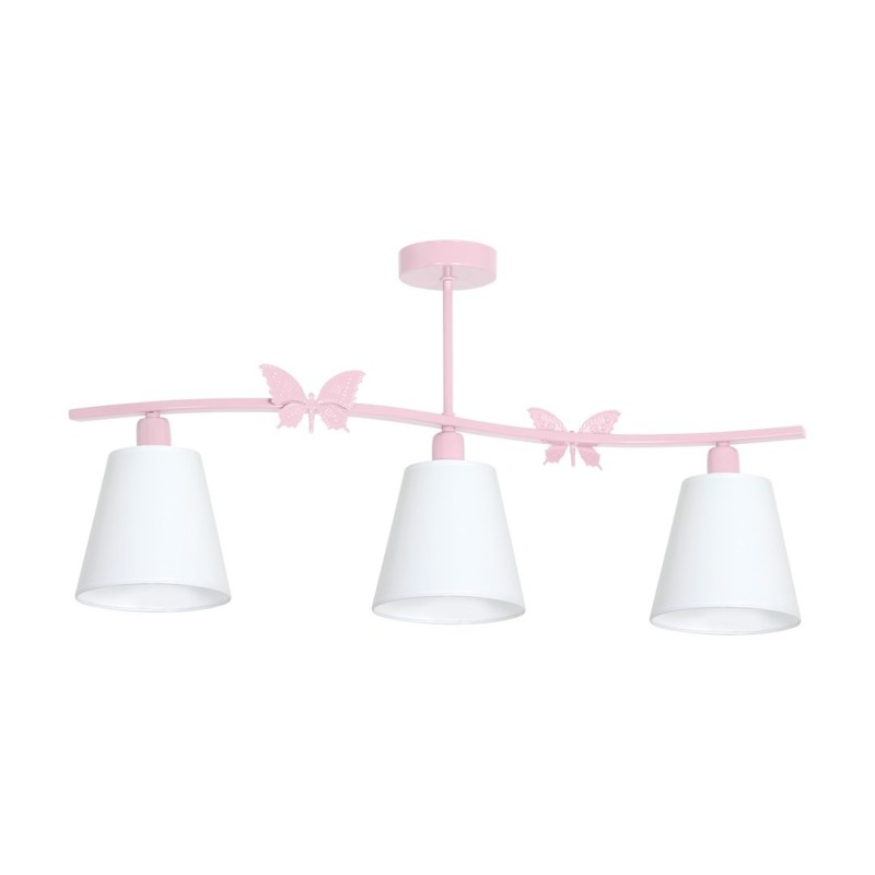 Kronleuchter ALICE PINK 3xE14
