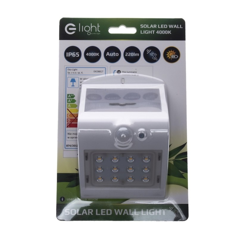 Butterfly Solar Lamp 1.5W White Butterfly Solar Lamp 1.5W White