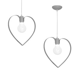 Hängelampe AMORE GREY 1xE27