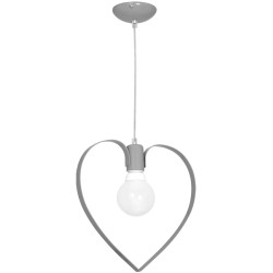 Lámpara colgante AMORE GREY 1xE27 Lámpara colgante AMORE GREY 1xE27