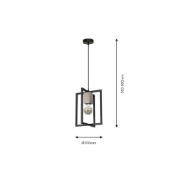 Pendant Lamp Ralph 1xE27 Pendant Lamp Ralph 1xE27