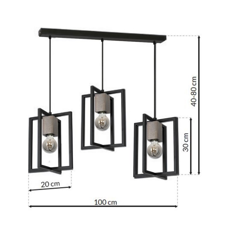 Ralph Pendant Lamp 3xE27 Ralph Pendant Lamp 3xE27