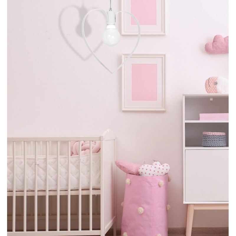 Amore hanging lamp 1xE27 White Amore hanging lamp 1xE27 White