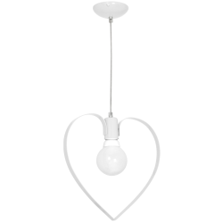 Lampa wisząca Amore 1xE27 Biały Lampa wisząca Amore 1xE27 Biały