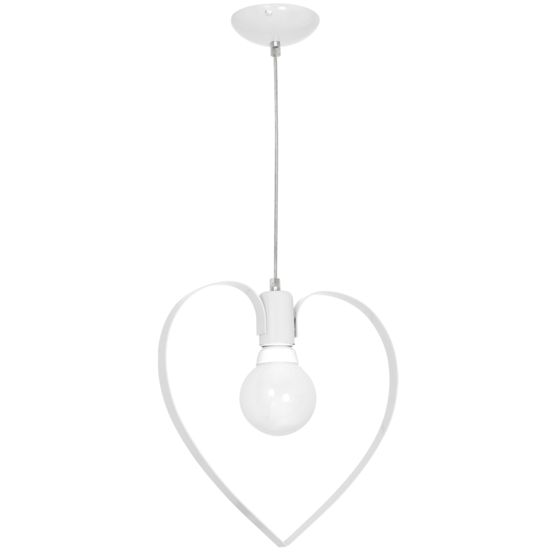 Amore Pendant Lamp 1xE27 White Amore Pendant Lamp 1xE27 White
