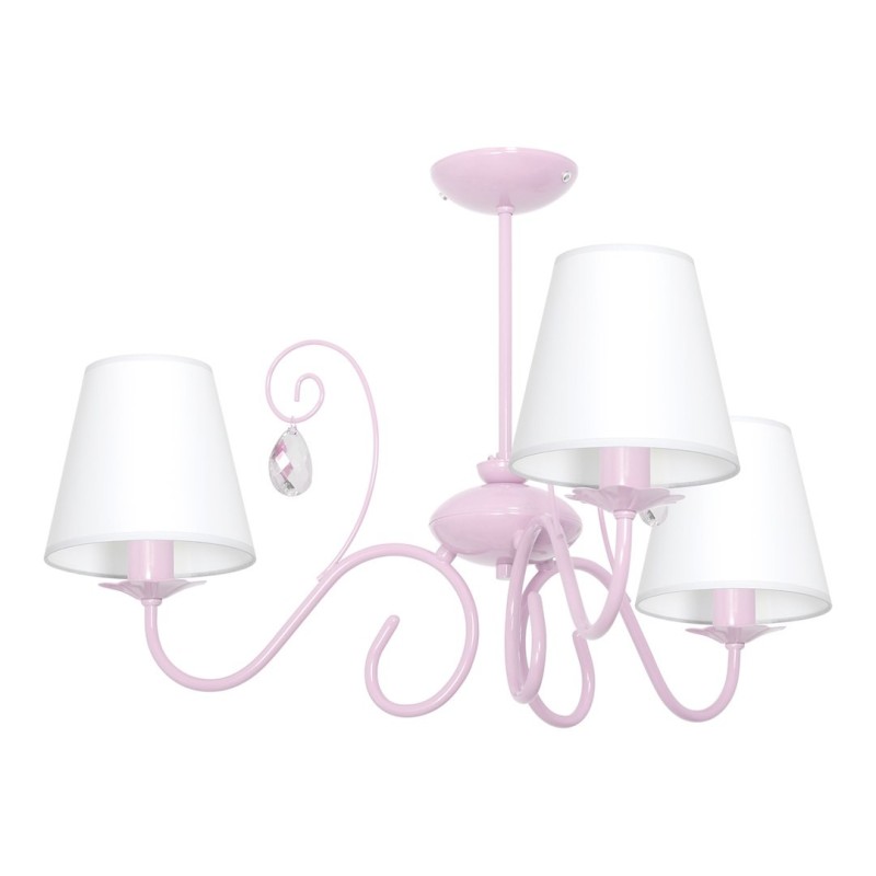Żyrandol SARA PINK 3xE14 Żyrandol SARA PINK 3xE14