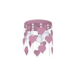Deckenlampe CORAZON VIOLET 3xE27