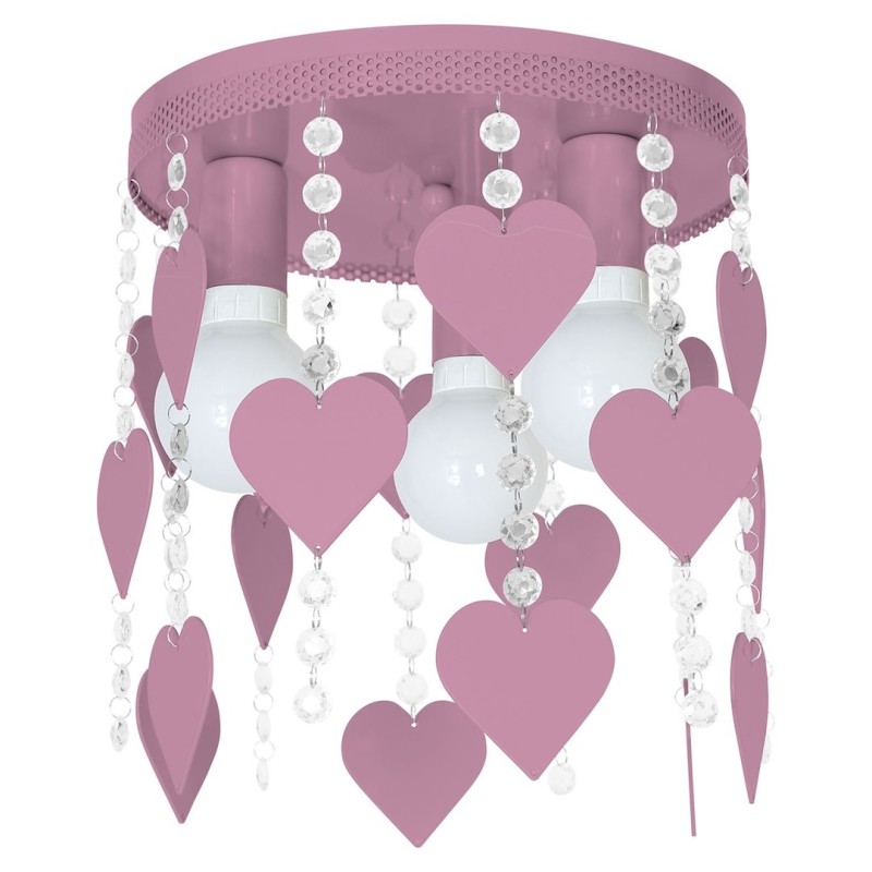 Стельова лампа CORAZON VIOLET 3xE27 Стельова лампа CORAZON VIOLET 3xE27
