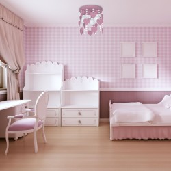 Стельова лампа CORAZON VIOLET 3xE27 Стельова лампа CORAZON VIOLET 3xE27