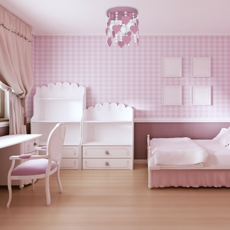 Стельова лампа CORAZON VIOLET 3xE27 Стельова лампа CORAZON VIOLET 3xE27