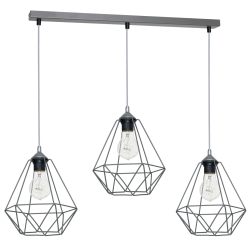 Lampa wisząca BASKET GRAY 3xE27 Lampa wisząca BASKET GRAY 3xE27
