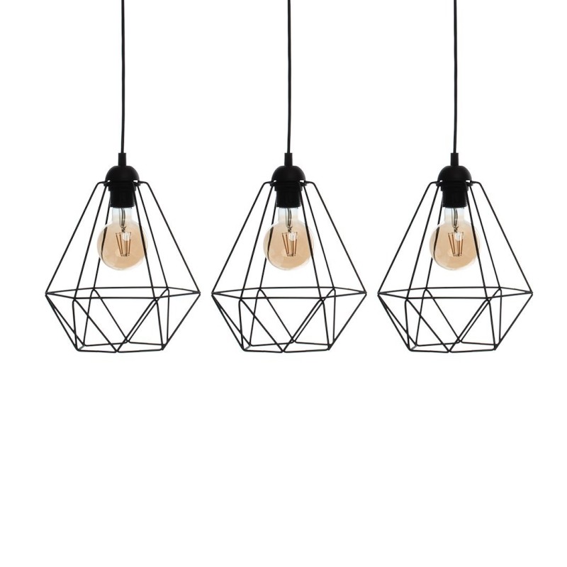 Lampa wisząca BASKET BLACK 3xE27 Lampa wisząca BASKET BLACK 3xE27