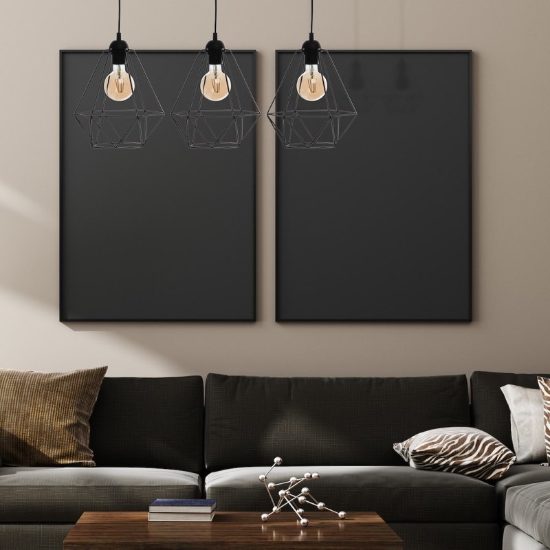 Lampa wisząca BASKET BLACK 3xE27 Lampa wisząca BASKET BLACK 3xE27