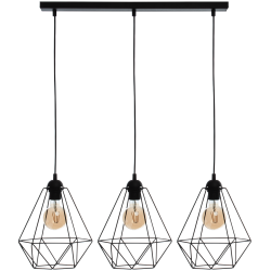 Lampa wisząca BASKET BLACK 3xE27 Lampa wisząca BASKET BLACK 3xE27