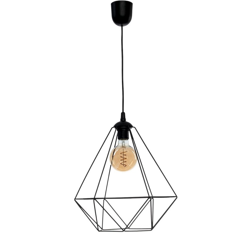 Lampa wisząca BASKET BLACK 1xE27 Lampa wisząca BASKET BLACK 1xE27
