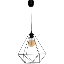 Lampa wisząca BASKET BLACK 1xE27 Lampa wisząca BASKET BLACK 1xE27