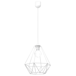 Lampa wisząca BASKET Biały 1xE27 Lampa wisząca BASKET Biały 1xE27