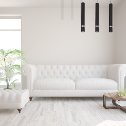 JOKER BLACK/CHROME Hanging Lamp 3xGU10