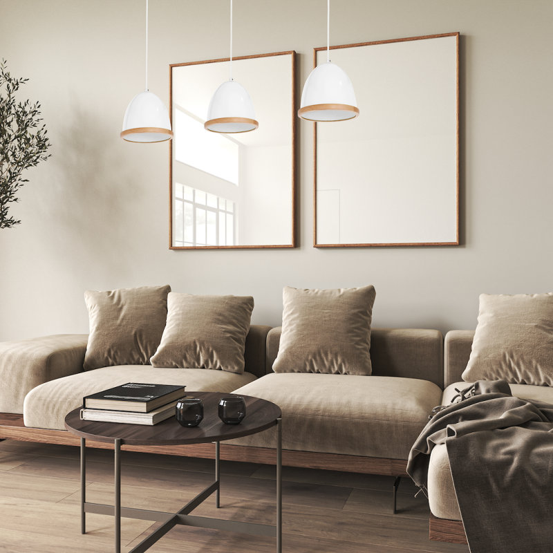 Lampa wisząca Studio Biały 3xE27 Lampa wisząca Studio Biały 3xE27