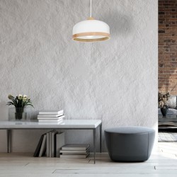 Lampa wisząca Studio Biały 1xE27 Lampa wisząca Studio Biały 1xE27