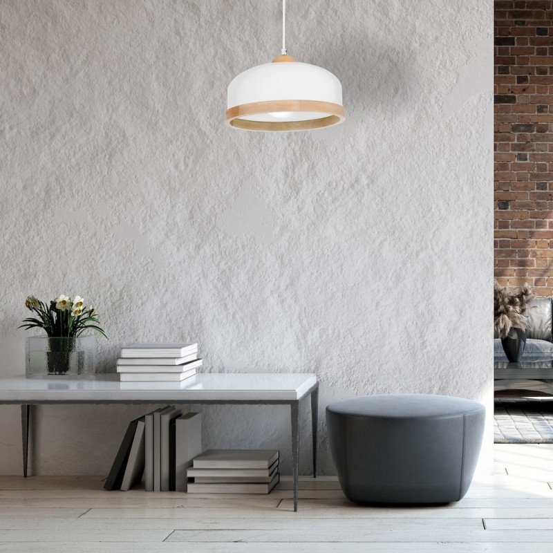 Lampa wisząca Studio Biały 1xE27 Lampa wisząca Studio Biały 1xE27