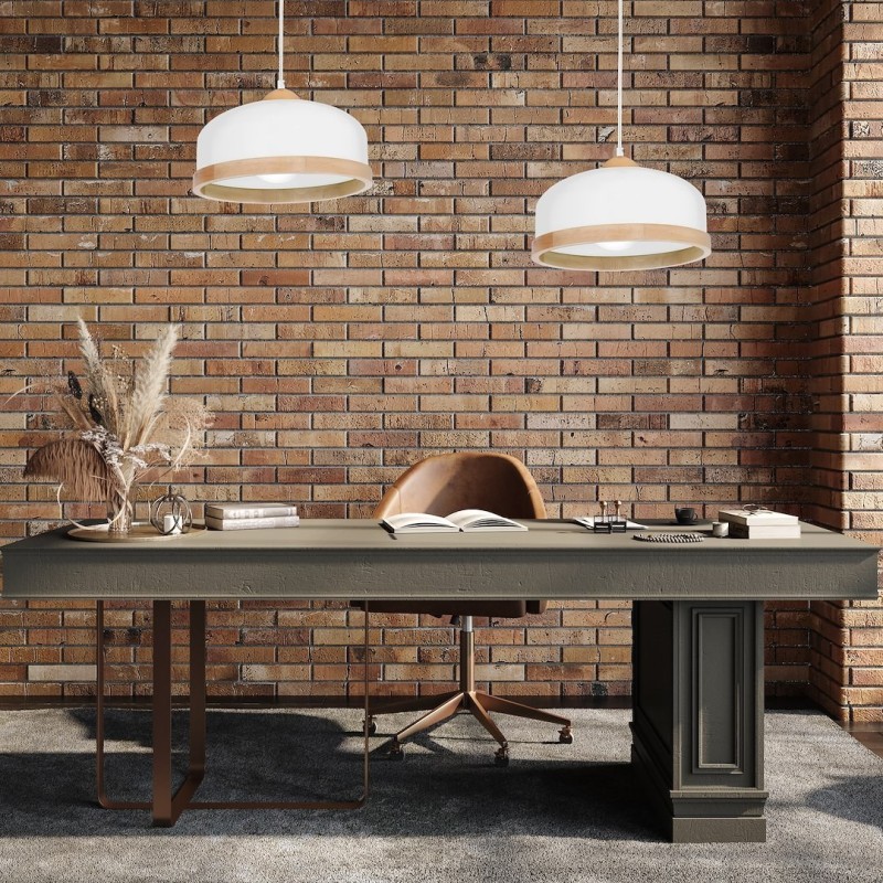 Lampa wisząca Studio Biały 1xE27 Lampa wisząca Studio Biały 1xE27