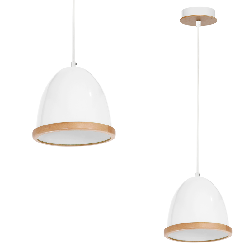 STUDIO WHITE Hanging Lamp 1xE27