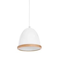 Studio White Pendant Lamp 1xE27