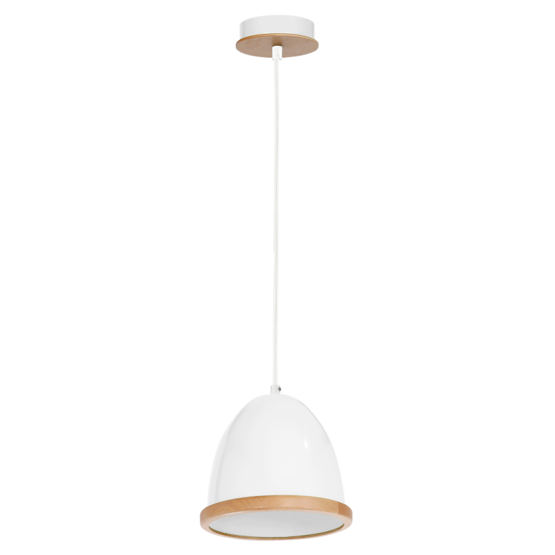 Studio White Pendant Lamp 1xE27