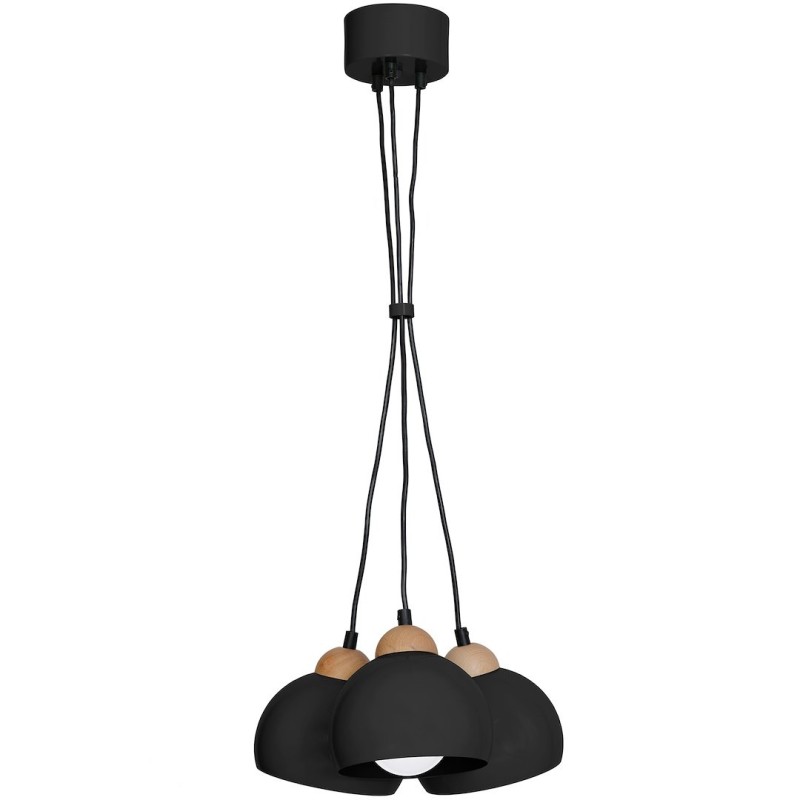 DAMA BLACK hanging lamp 3xE27 DAMA BLACK hanging lamp 3xE27