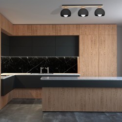 Deckenleuchte DAMA BLACK 3xE27 Deckenleuchte DAMA BLACK 3xE27