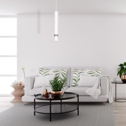 Joker White / Chrome Hanging Lamp 1xGU10