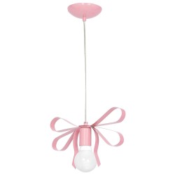 Hängelampe EMMA PINK 1xE27