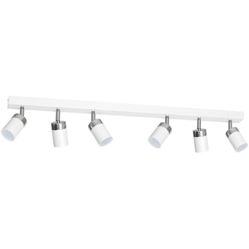 Joker Ceiling Lamp 6xGU10 White/Chrome