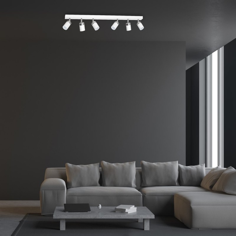 Joker Ceiling Lamp 6xGU10 White/Chrome