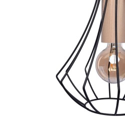 WILL BLACK ceiling lamp 1xE27 WILL BLACK ceiling lamp 1xE27